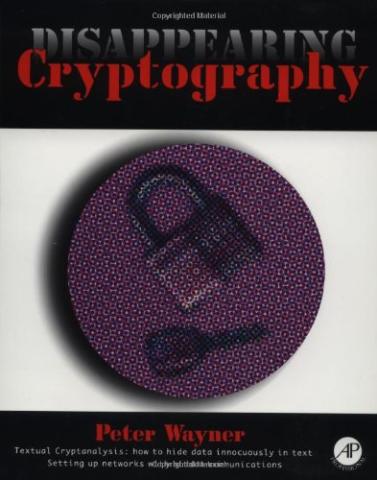 Disappearing Cryptography First Edition cover image
